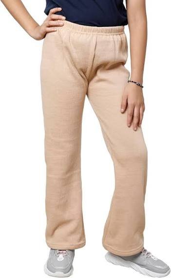 Girls' Elastic Waistband Stretch Cotton Chino Pants
